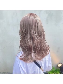 レーベン(LEBEN) ほんのりピンクのミルクティーベージュ