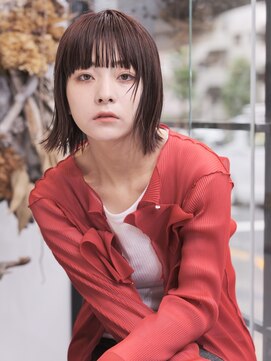 エムスラッシュ アヴェダ 自由が丘(M.SLASH AVEDA) ウェットヘア/ボブレイヤー/切りっぱなし/ウルフ/自由が丘