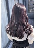ブリーチなしピンクラベンダー×髪質改善