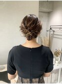 お呼ばれヘア