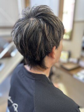 コアフィールフィス(COIFFURE fils) 【見附　今町】似合わせ ハイライト　オンカラー