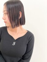 シイノ(Siino)&nbsp;ダークブラウンとボブ