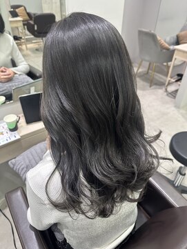 カノイ(KANOI) ベージュカラー/レイヤースタイル/ミディアムレイヤー/韓国巻き