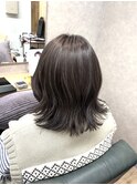 ワンホンレイヤー/ミルクティーブロンド/ダークブルー/稲毛