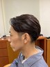 men's cut color　9400円(ブリーチ応相談・白髪染めも可) 