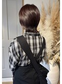 大人可愛い20代30代40代50代オススメウルフミディアムカット◎