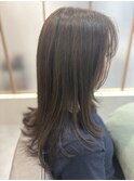 オリーブグレージュカラー/トーンダウン/トリートメント