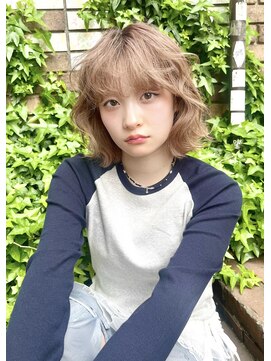 ノースイースト 荻窪店(north east) 【荻窪｜ノースイースト】ボブ｜ミルクティーベージュ