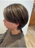 伸びてもキマる、大人の抜け感カラー/ハイライト/マッシュ