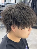 ウノ(U.No.)&nbsp;長野市美容室 メンズパーマ ショートネープ ツイスパ