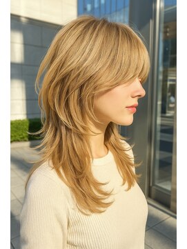 アフューズバイストゥー(Vfuse by StueW) 大人レイヤー/髪質改善/ブリーチ/ケアブリーチ/ダブルカラー