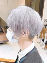 デイズ(days)&nbsp;【SNS映え】ホワイトグレージュ×マッシュショートスタイル