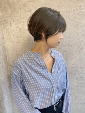 ティエル 町田店(tiel) 丸みショート《くびれショート》　kazuki