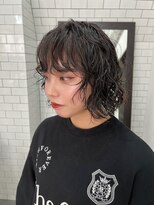 レガーレ(Legare)&nbsp;ボブ×デジタルパーマ×顔周りレイヤー