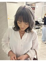 ノーバル バイ シエスタ 池袋(NoVal by siesta)&nbsp;ホワイトシルバー × アンブレラカラー