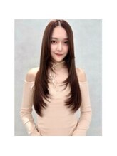 髪質改善ストレート×レイヤーカット
