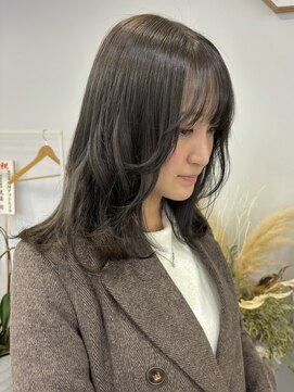 リットヘアー 本山店(lit hair) オリーブベージュ
