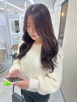 ロマーリ 岡山店(LOMARLIE)&nbsp;スーパーロングレイヤー20代30代40代くびれヘア柔らかラベンダー