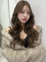 アイトーキョーエス 渋谷(AI TOKYO S)&nbsp;ブリーチなしダブルカラーヘーゼルベージュイルミナカラー透明感