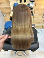 アグ ヘアー ナッツ 秦野店(Agu hair nuts)&nbsp;ケアカラー×美髪縮毛矯正＊
