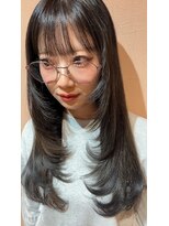 スーリール 久留米花畑店(Sourire) レイヤーカット/ハッシュカット