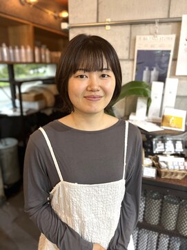 ファスナー(fustener) レイヤーボブ×ダークブラウン