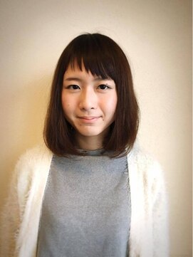 木村文乃さん風前髪 L002361202 ドロップのヘアカタログ