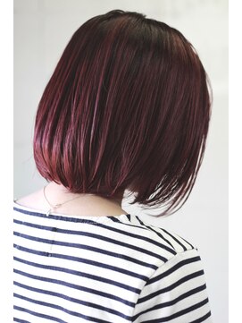 ココラ(COCORA) COCORA GUEST STYLE　赤髪ボブ