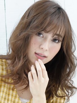 ナオシ 田原台店(nao c) 【nao*c】マロンベージュアッシュゆるふわロングスタイル