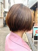 大人小顔ショートボブ