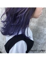 アンルーク ヘア(+1 unluke hair)&nbsp;[+1unluke]2025-SS/balayage×gradation×purple