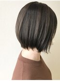 大人グラボブ×アッシュグレージュ