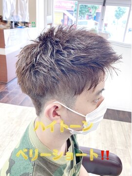 ビューティークラブジェイ アルパーク前店(Beauty club.J) ハイトーンカラー、ベリーショート、！
