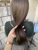 表参道 roijir オリーブベージュ×髪質改善
