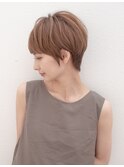 クビレショート/20代/30代/前下がりショート/大人かわいい