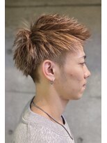 グランアージュ 錦糸町(grandage)&nbsp;短髪アップバングショートレイヤー束感ツーブロック刈り上げf