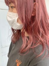 【ケアブリーチ+イルミナカラー】ブリーチをしてもダメージレス！髪に優しいヘアデザイン