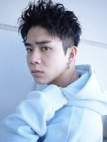 刈り上げツイストスパイラルショートアップバング