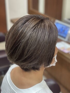 ジャストビューティサンク 上大岡(Just Beauty CiNQ) 30代40代50代◎スッキリショートボブ