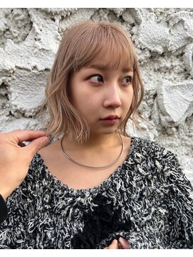 ラボ(Ravo) ミルクティーベージュボブ