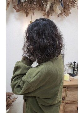 ブーケ(bouquet) お手入れ簡単くせ毛風パーマ♪