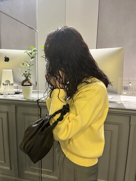 カフ(CAF) CAF FUKO/ロングヘア/くるくるスパイラルパーマ/大阪/心斎橋