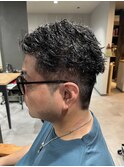 メンズツイストスパイラルパーマ