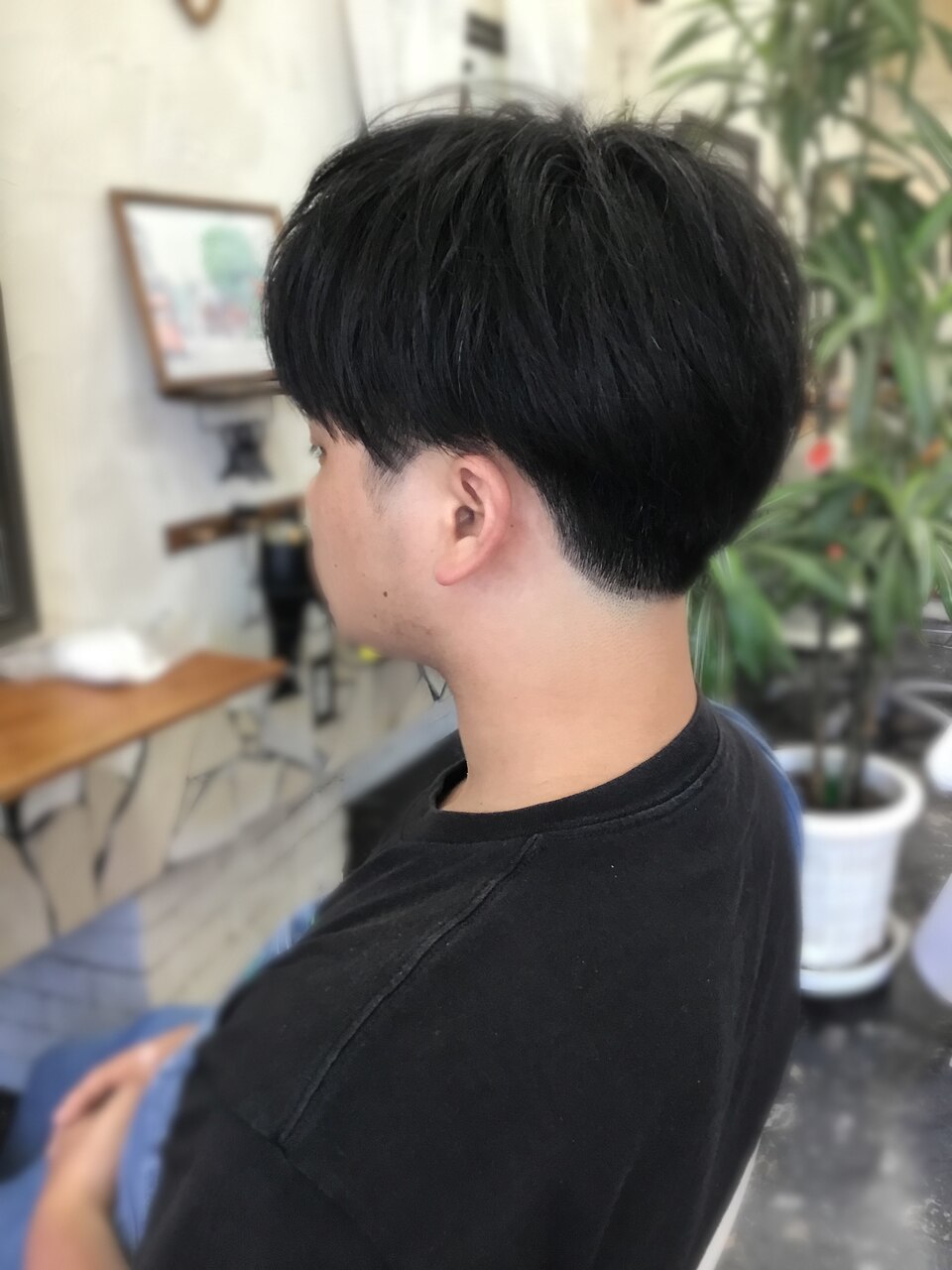 ツーブロック×マッシュショート：L183043375｜ビーカット(Be cut