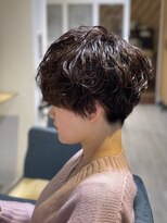 ヘアリゾート ルアーナ エルア(Hair Resort LUANA `elua)&nbsp;ボーイッシュなマッシュパーマスタイル☆中橋