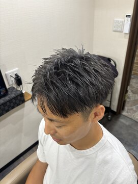 ベルポ(Bellpo) 夏のメンズハイトーン☆シルバーアッシュ