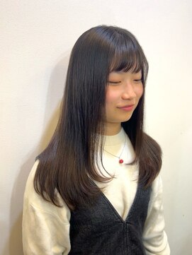 イオエ 梅田(ioe) ダブルカラー/大人ボブ/黒髪スタイル/髪質改善/縮毛矯正