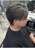 センターパート メッシュ パーマ メンズ ニュアンスパーマ
