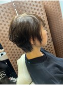 ショート×ゆるパーマ