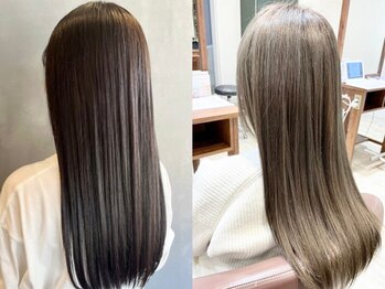 アルコ(Arco)の写真/【縮毛矯正はbona.にお任せ☆】髪の毛の状態やクセをしっかり見極めて、憧れのサラツヤストレートが叶う★